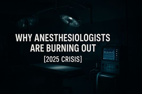 Anesthesiologists Are Burning Out