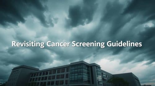 Revisiting Cancer Screening Guidelines: Too Much, Too Little, or Just Right? 1 Cancer Screening