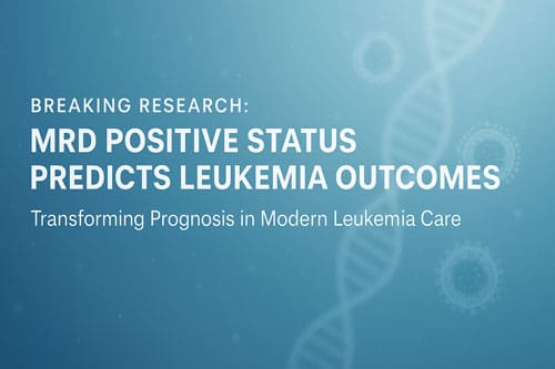 Breaking Research: MRD Positive Status Predicts Leukemia Outcomes 1 Minimal Residual Disease (Mrd)