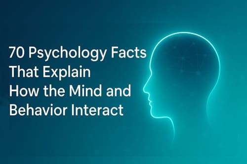 70 Psychology Facts That Explain How the Mind and Behavior Interact 1 70 Psychology Facts
