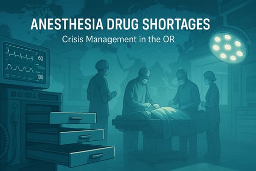 Anesthesia Drug Shortages