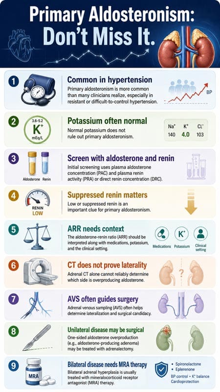 Primary Aldosteronism: One of the Most Missed Diagnoses in Internal Medicine? 3 Primary Aldosteronism