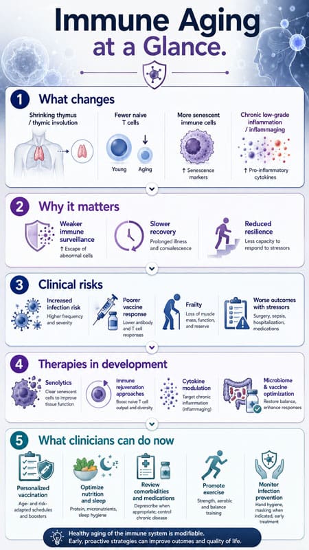 Immunosenescence