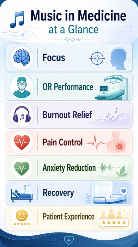 The Physician's Playlist: How Music Shapes Focus, Healing, and Happiness 3 Physician'S Playlist