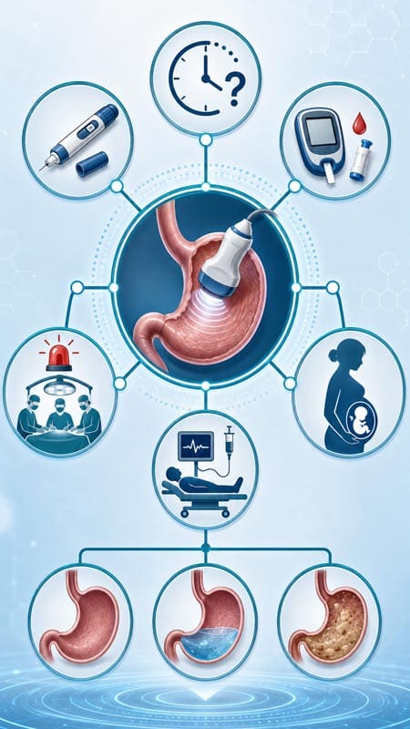 Point-of-Care Gastric Ultrasound: Should It Become the New “NPO Check”? 2 Gastric Ultrasound