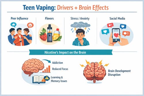 Why Do Teens Vape? New Research Reveals Hidden Brain Changes 2 Vaping