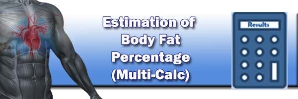 Estimation of total body fat