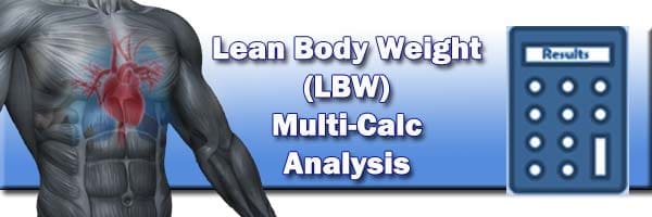 lean body weight (LBW) calculator