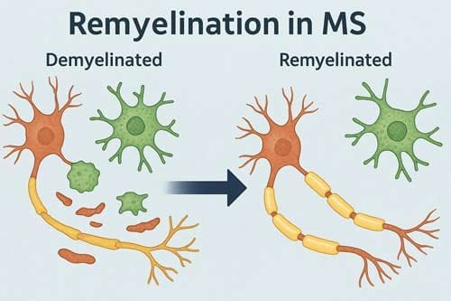 Remyelination in MS