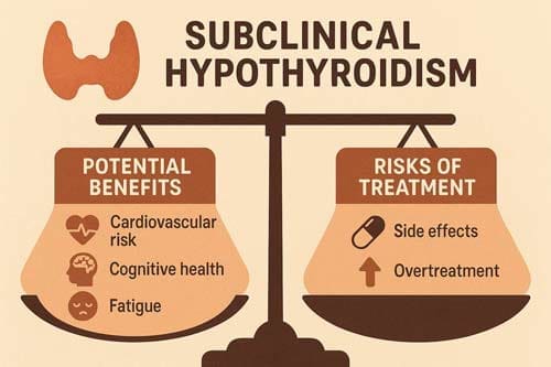 The Hidden Burden of Subclinical Hypothyroidism: When to Treat and When to Watch 3 Subclinical Hypothyroidism